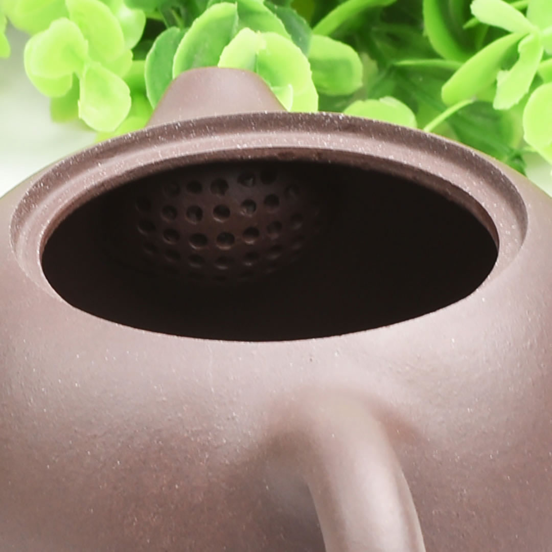 宜興紫砂壺・中西施（賀龍芳・濃茶） 200ml 急須 : 天香茶行・Yahoo店