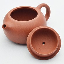 宜興紫砂壺・小西施60ml（赤茶の中国茶壺・急須・ティーポット