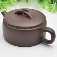天香茶行 宜興紫砂壺 漢瓦（郭建平・濃茶）140ml 中国茶器 急須 : 天香