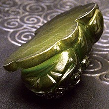 天香茶行 中国茶 置物 貔貅（変色茶寵）縦70×横40×高26mm : 天香茶行