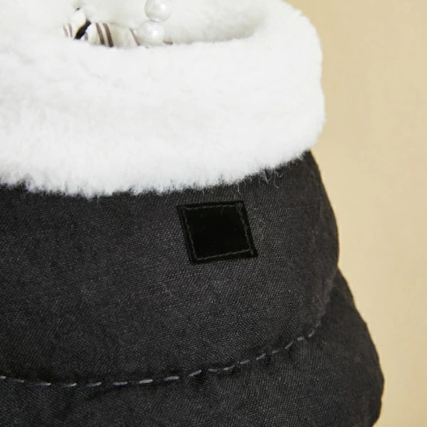 ルイスドッグ louisdog Black Beauty Linen Padded Jacket【小型犬 犬服 アウター ジャケット セレブ 】_1