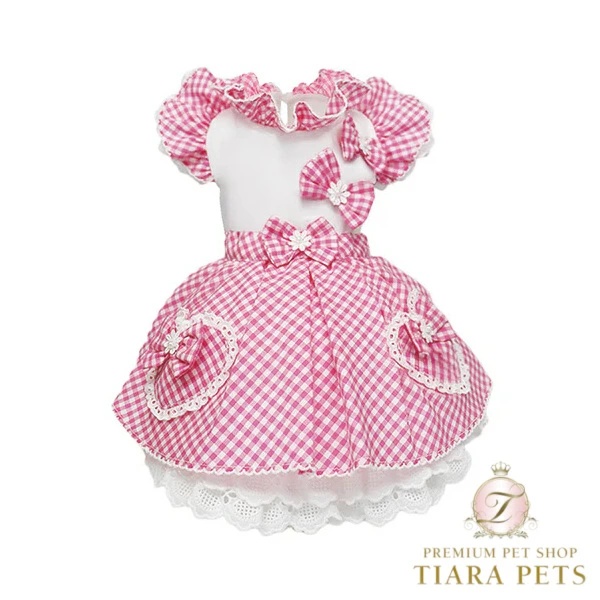 リュクスバーディ Luxe birdie ジュネスワンピース【小型犬 犬服