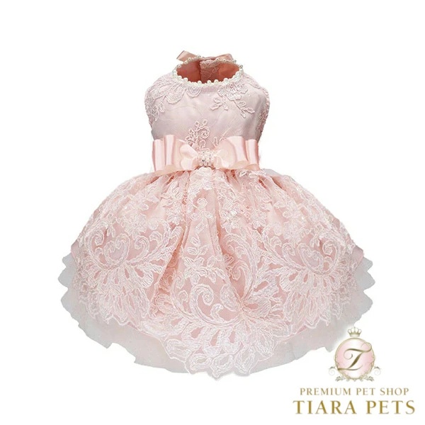 リュクスバーディ Luxe birdie ヴァンロゼドレス【小型犬 犬服