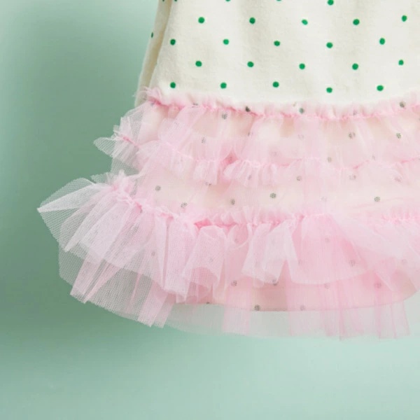 ルイスドッグ louisdog Polka Dots TUTU【小型犬 犬服 トップス ワンピース チュチュ セレブ 】の画像