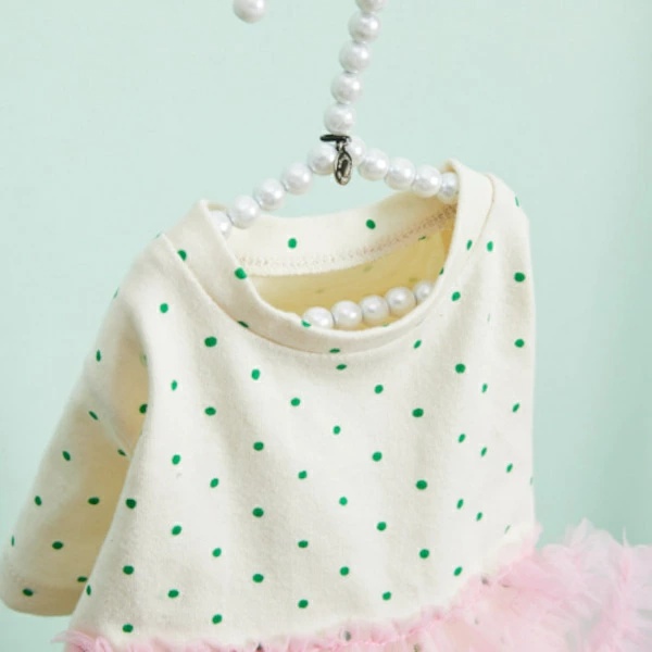ルイスドッグ louisdog Polka Dots TUTU【小型犬 犬服 トップス ワンピース チュチュ セレブ 】の画像