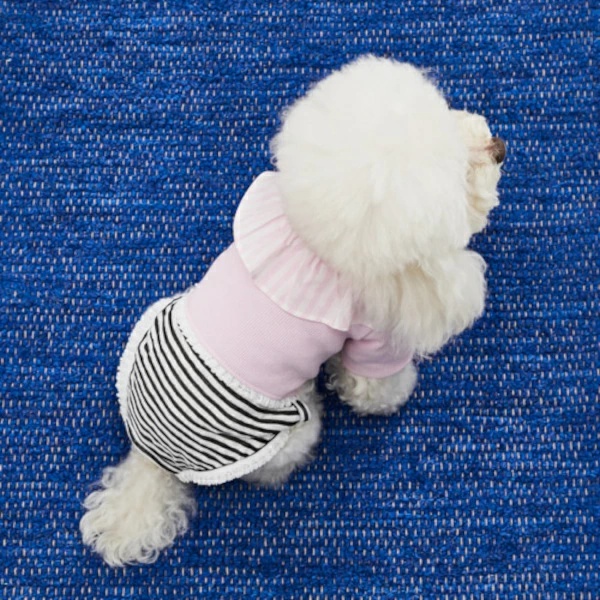 ルイスドッグ louisdog Parfait Pink Pants【小型犬 犬服 トップス つなぎ ロンパース セレブ】の画像