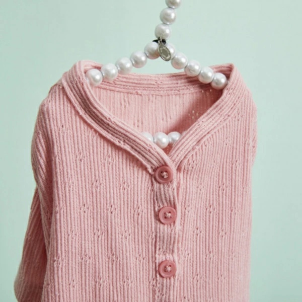 ルイスドッグ louisdog Eyelet All-in-One/Pink【小型犬 犬用 犬服 オールインワン ロンパース つなぎ セレブ】の画像
