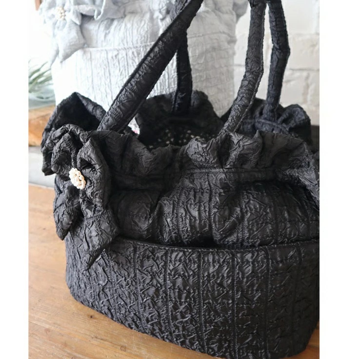 ルル・ドヌフ LouLou29 ☆軽量☆ ワッシャーサテン ベッドキャリー S