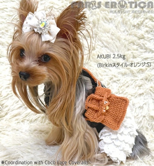 犬服 ピンク フリル付きドレス ミニバッグ付き　パリエロ　パリエロチカ 楽天市場】パリエロチカ（ドッグウェア｜犬用品）：ペット
