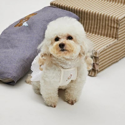 試着のみ ルイスドッグ louisdog ワンピース Mサイズ ルイスドッグ louisdog French Blue TUTU【小型犬 犬服