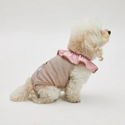 試着のみ ルイスドッグ louisdog ワンピース Mサイズ ルイスドッグ louisdog French Blue TUTU【小型犬 犬服