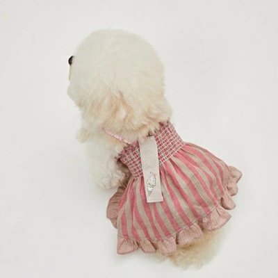 【新品未使用】louisdog × I ❤️ MY DOG ダウンピンクMサイズ 新品未使用】louisdog × I ❤️ MY DOG ダウンピンクMサイズ