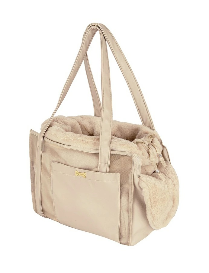 フォーペッツオンリー For Pets Only Baby Warmer Beige【犬用 ママ用 オーナー様用 インナーバッグ セレブ】_2
