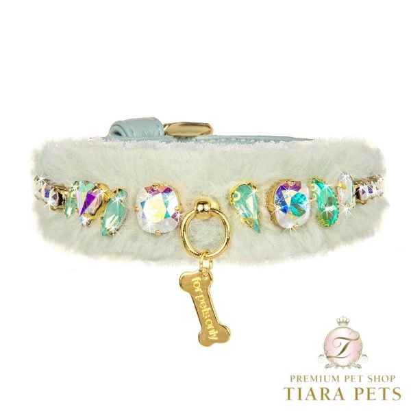 フォーペッツオンリー For Pets Only Minty Posh Diamond Collar