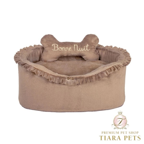 フォーペッツオンリー For Pets Only Bonne Nuit Sofa Caramel【小型犬 犬用 寝台 座布団 セレブ】 ベッド、マット、カバー-ベッド、クッション