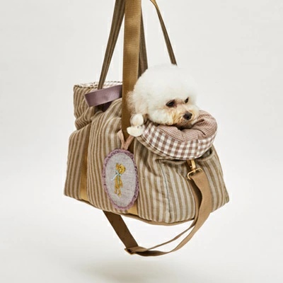 ルイスドッグ louisdog Khaki Stripes 5. Bag【小型犬 犬用 ルイスドッグ louisdog Khaki Stripes 5. Bag【小型犬 犬用