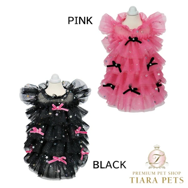 【新品特価】リュクスバーディ　ペティアンドレス　サイズM リュクスバーディ Luxe birdie ペティアンドレス【小型犬 犬服