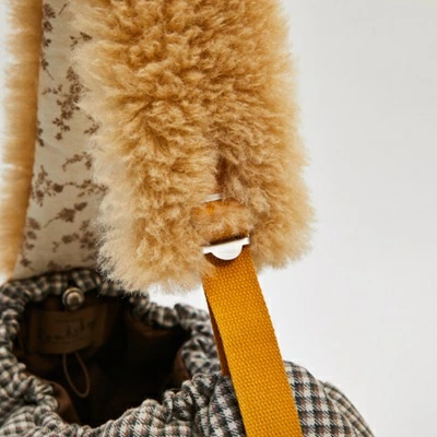 ルイスドッグ louisdog Heritage Check Fur Sling Bag【小型犬 犬用