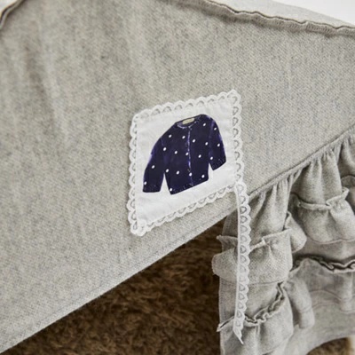 ルイスドッグ louisdog Brushed Whisper Peekaboo Cushion Cover【小型犬 犬用 ハウス クッションカバー セレブ】の画像