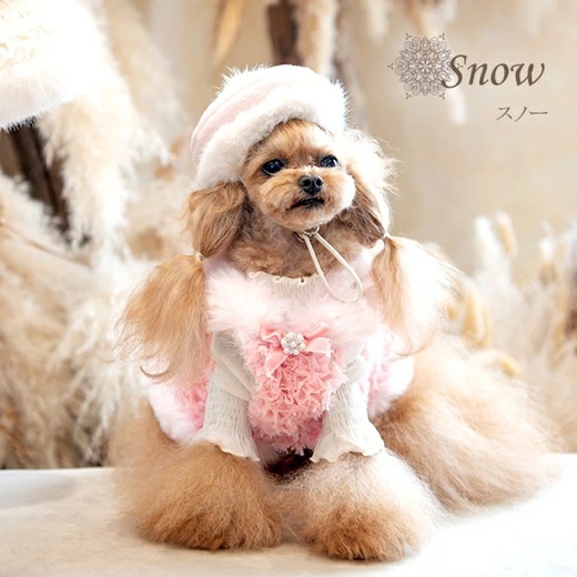 グラマーイズム　ジゼル　ドレス　犬服　Sサイズ グラマーイズム Glamourism スノー（Snow） SS/S/SM/M【小型犬 犬服