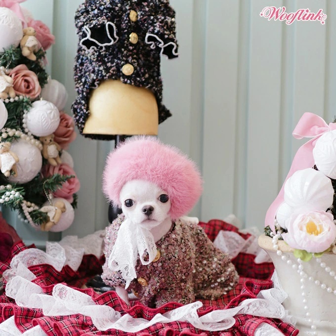 ウーフリンク WOOFLINK GLAM CARDIGAN 1/2/3/4/5/6【小型犬 犬服