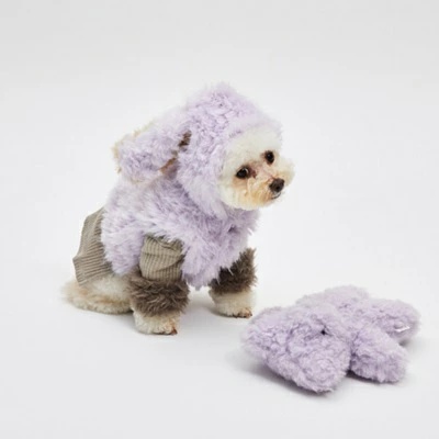 ルイスドッグ louisdog Bunny Hoody/Lavender XS/S/SM/M/L/XL【小型犬