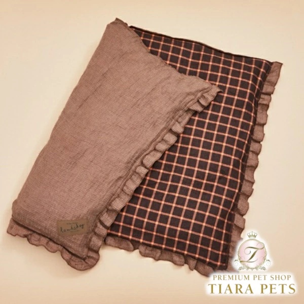 ルイスドッグ louisdog Brownie Goose Blanket【小型犬 犬用