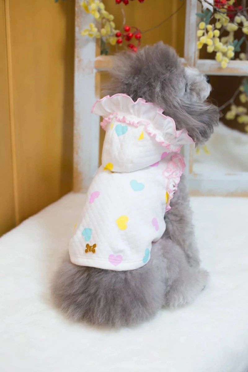 ブルブブ BUL BU-BU カラフルハートキルティングP/K XXS/XS【小型犬 犬