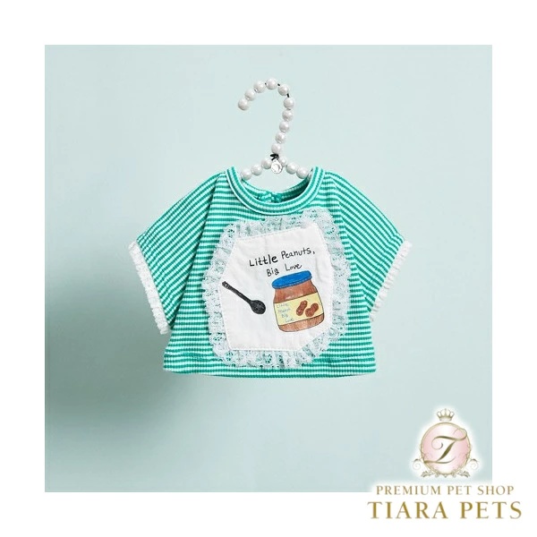 ルイスドッグ louisdog Little Peanuts TEE XS/S/SM/M/L/XL【小型犬 犬服 ドッグウェア トップス Tシャツ セレブ】