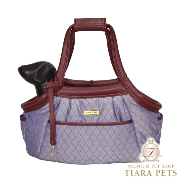 ダイヤモンドベイビー Diamond Baby マシュマロ イージー キャリーバッグ ブライトロンバス S【小型犬 犬用 猫用 小動物用 キャリーバッグ セレブ】