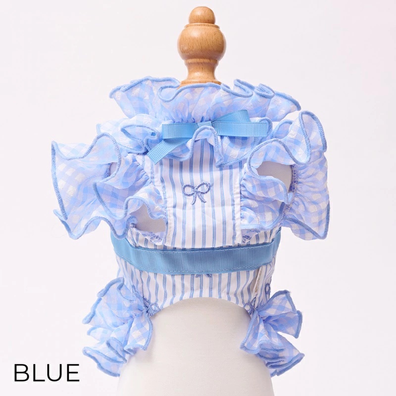 ゴッドピヴァ GODPIVA COOLストライプリボンハーネス XXS/XS/S/SM/M