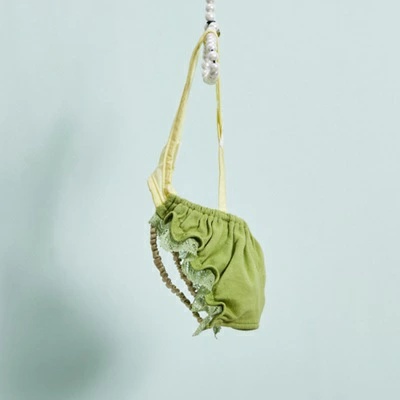 ルイスドッグ louisdog Atelier Green Pants XS/S/SM/M/L/XL【小型犬 犬服 つなぎ パンツ セレブ】の画像