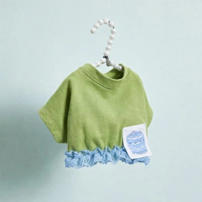 ルイスドッグ louisdog Atelier Green/Blue TEE XS/S/SM/M/L/XL【小型犬 犬服 トップス Tシャツ セレブ】の画像