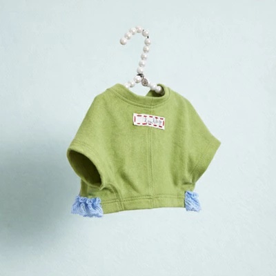 ルイスドッグ louisdog Atelier Green/Blue TEE XS/S/SM/M/L/XL【小型犬 犬服 トップス Tシャツ セレブ】の画像