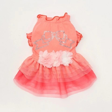 きゃんナナ CanNana チュールバレリーナワンピース 1183 SS/S/S+M/M/L【小型犬 犬服 ドッグウェア ワンピース ドレス スカート】の画像