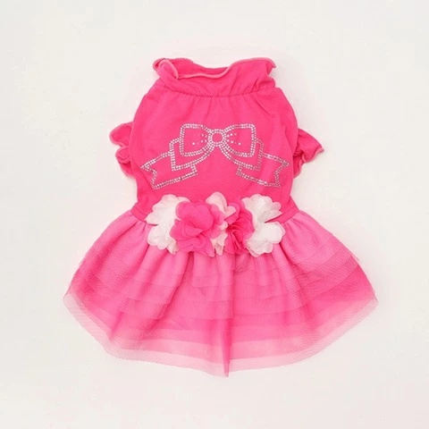 きゃんナナ CanNana チュールバレリーナワンピース 1183 SS/S/S+M/M/L【小型犬 犬服 ドッグウェア ワンピース ドレス スカート】の画像