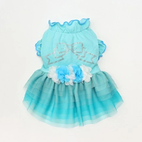 きゃんナナ CanNana チュールバレリーナワンピース 1183 SS/S/S+M/M/L【小型犬 犬服 ドッグウェア ワンピース ドレス スカート】の画像