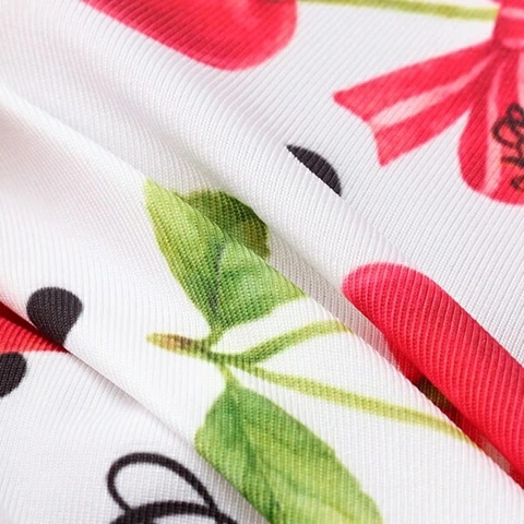 きゃんナナ CanNana オリジナルさくらんぼ柄COOLワンピース 1182 SS/S/S+M/M/L【小型犬 犬服 ドッグウェア ワンピース ドレス スカート】の画像