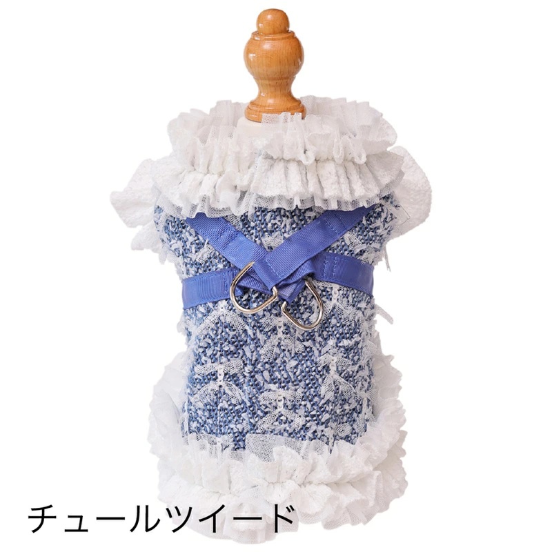 【値下対応中！】新品未使用godpiva COOLデニムハーネス リボン柄 S ゴッドピヴァ GODPIVA ☆ご予約☆ COOLデニムハーネス XXS/XS/S/SM/M