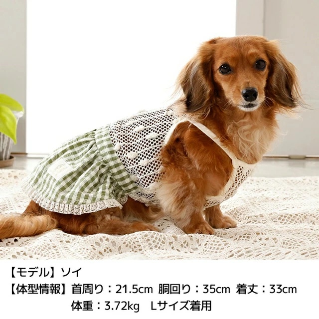 アントゥトゥ Un TouTou ポコポコワンピース XL/XXL【犬服 ドッグ