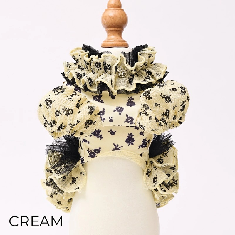 ゴッドピヴァ GODPIVA ★ご予約★ COOLサッカーブロッサムワンピース XXS/XS/S/SM/M/L【犬服 ドッグウエア ウエア ワンピース ドレス スカート セレブ】の画像