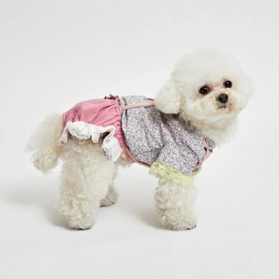 ルイスドッグ louisdog Atelier Berry Mousse Brief Pants XS/S/SM/M/L/XL【小型犬 犬用 ドッグウエア ウエア ロンパース パンツ セレブ】の画像