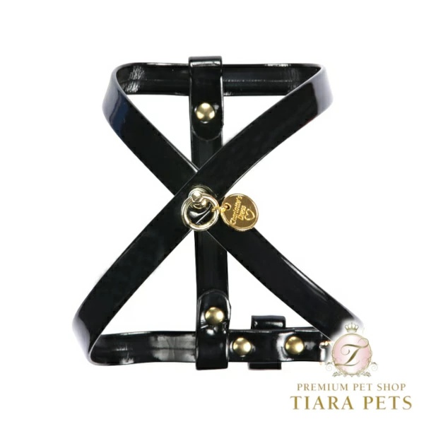 シャーロットドレス Charlotte's Dress Art g1010NO harness So Chic (ゴールド仕様) XXS/XS/S/M【犬用 ドッグウエア ウエア ハーネス 一体型 セレブ】