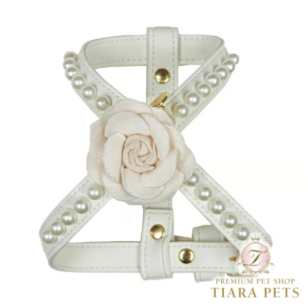 シャーロットドレス Charlotte's Dress Art. g1645N harness Camelia XXS/XS/S/M【犬用 ドッグウエア ウエア ハーネス 一体型 セレブ】