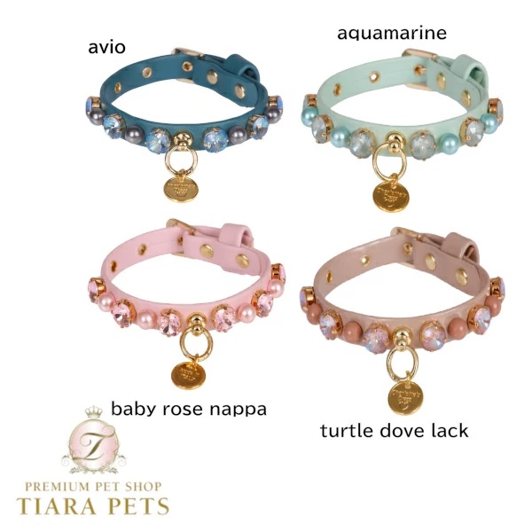 シャーロットドレス Charlotte's Dress Art. f1526N collar Lidia 20/25/30/35【犬用 カラー お出掛け お散歩 散歩 セレブ】