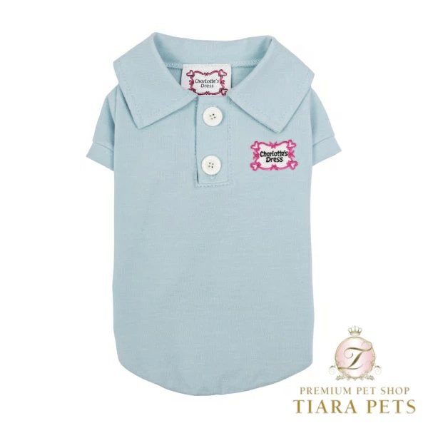シャーロットドレス Charlotte's Dress Art. 5161 t-shirt jannik XS/S/SM/M/ML/L/XL【犬服 ドッグウエア ウエア トップス ポロシャツ ポロ 半袖 セレブ】