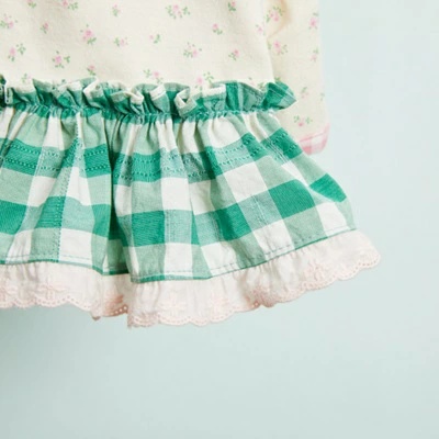 ルイスドッグ louisdog Garden Picnic Dress XS/S/SM/M/L/XL【小型犬 犬服 ドッグウエア ウエア ワンピース ドレス スカート チュチュ ノースリーブ セレブ】の画像