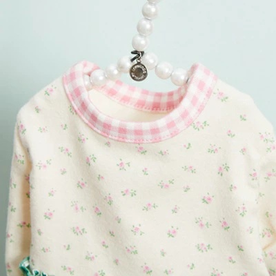 ルイスドッグ louisdog Garden Picnic Dress XS/S/SM/M/L/XL【小型犬 犬服 ドッグウエア ウエア ワンピース ドレス スカート チュチュ ノースリーブ セレブ】の画像