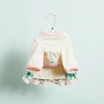 ルイスドッグ louisdog Garden Picnic Dress XS/S/SM/M/L/XL【小型犬 犬服 ドッグウエア ウエア ワンピース ドレス スカート チュチュ ノースリーブ セレブ】の画像