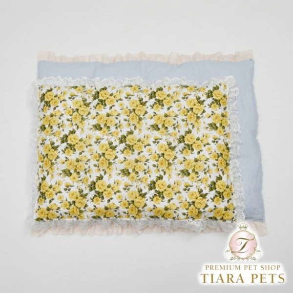 ルイスドッグ louisdog Liberty Goose Blanket/Carline Rose Yellow Cover【小型犬 ブランケット カバー セレブ】